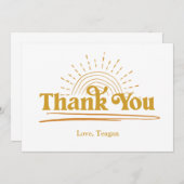 キュートボホサンサンキューカード サンキューカード (正面/裏面)