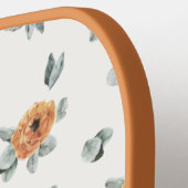 キュートボホテラコッタフローラグリーン名前をカスタムする ピックルボールラケット (左詳細)