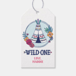 キュートボホトライバルサンキューメッセージカード ギフトタグ