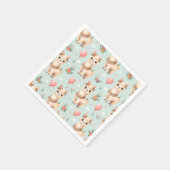 キュートボホリラマ スタンダードカクテルナプキン (角)