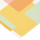 キュートボホレトロパステルジオメトリックシェイプアート テーブルクロス (アングル)