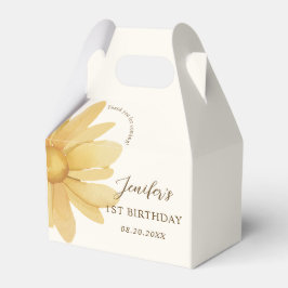 キュートボホーグルーヴィーデイジー誕生日パーティー フェイバーボックス