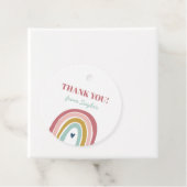 キュートボホーレインボーピンク誕生日 フェイバータグ (インサイチュ)