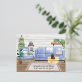 キュートボンベイコージーニューホームアドレス 案内ポストカード (スタンド正面)