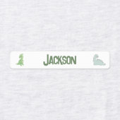 キュートボーイズ恐竜の衣服ラベル新学期 ラベル (デザイン1)