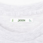 キュートボーイズ恐竜の衣服ラベル新学期 ラベル (貼付)