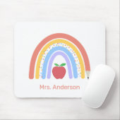キュートボーカラフルレインボー先生 マウスパッド (マウス)