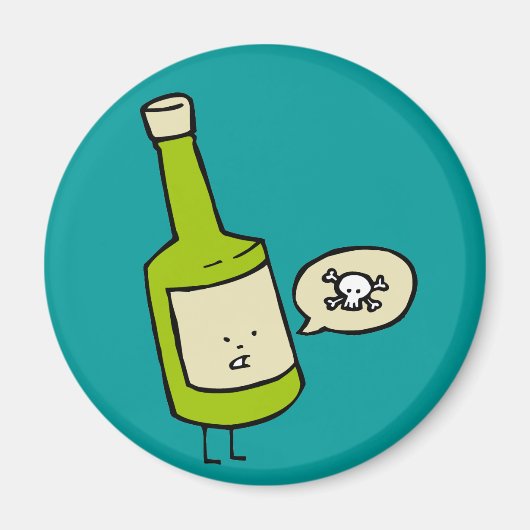 キュートポイズンボトル マグネット (正面)