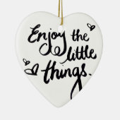 キュートポジティ感動的ビティ引用文 セラミックオーナメント (右)