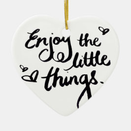 キュートポジティ感動的ビティ引用文 セラミックオーナメント