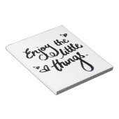 キュートポジティ感動的ビティ引用文 ノートパッド (アングル)