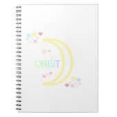 キュートポップのかわいいルーナ10代のの美観 ノートブック (正面)