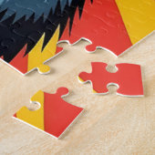 キュートポップ・アートのアートバッジャー ジグソーパズル (側面)