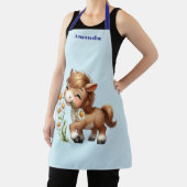 キュートポニー食べデイジー エプロン (インサイチュ)