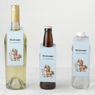 キュートポニー食べデイジー ボトルネックタグ