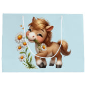 キュートポニー食べデイジー ラージペーパーバッグ (裏面)