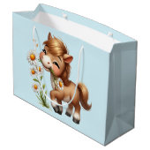 キュートポニー食べデイジー ラージペーパーバッグ (裏面アングル)