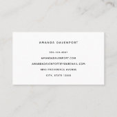 キュートポニー食べデイジー 名刺 (裏面)