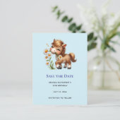 キュートポニー食べデイジー 案内ポストカード (スタンド正面)