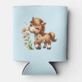 キュートポニー食べデイジー 缶クーラー (正面)