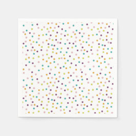 キュートポルカ紙プレート スタンダードカクテルナプキン