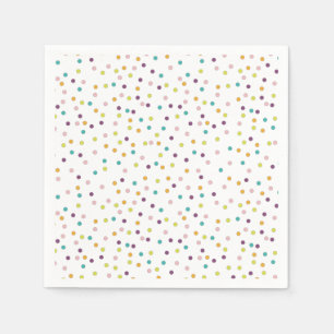 キュートポルカ紙プレート スタンダードカクテルナプキン