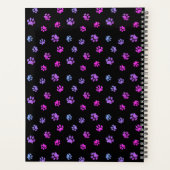 キュートポープリントプロフェッショナルペットサロンアポイントメント プランナー手帳 (裏面)