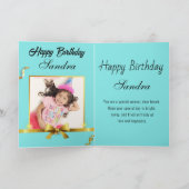 キュートマおもしろいイズハッピーバースデー カード (内部)