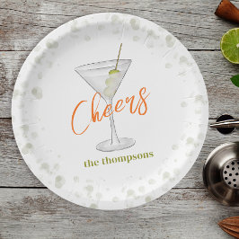 キュートマお洒落ルティニカクテルシンプルパーティー ペーパープレート