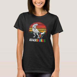 キュートマサウルスTレックス恐竜マママオティスアワレネ Tシャツ