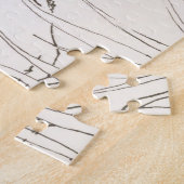 キュートマザーベビーバニーラビット ジグソーパズル (側面)