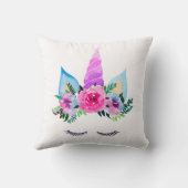 キュートマジカルユニコーン顔 クッション (裏面)