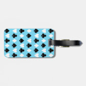 キュートマジシャン魔法バニートリック子供へ ラゲッジタグ (裏面横)