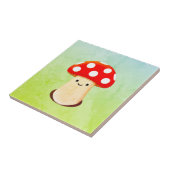 キュートマッシュルームスケッチ タイル (側面)