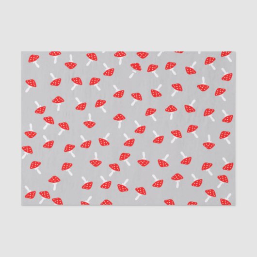 キュートマッシュルームティッシュペーパー 薄葉紙 (正面)