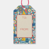 キュートマネ航海のリンシーライフハッピーバースデー ギフトタグ (裏面)