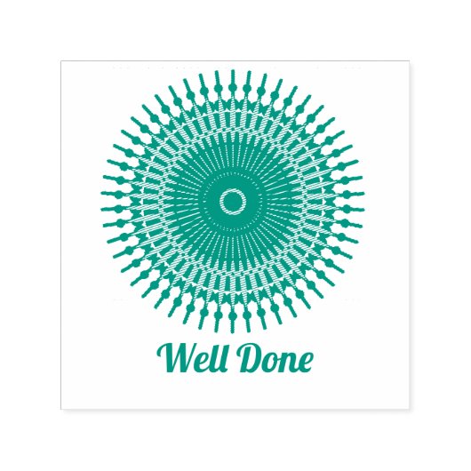 キュートマンダラウェルダン先生スタンプ セルフインキングスタンプ (デザイン)