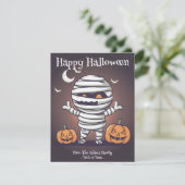 キュートミイライラストレーションハロウィンホリデーカード シーズンカード (スタンド正面)