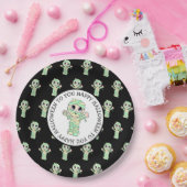 キュートミイラハローウィンパーティ ペーパープレート (パーティー)