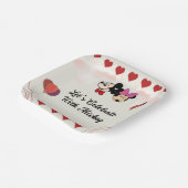 キュートミッキーテーマ ペーパープレート (傾斜あり)