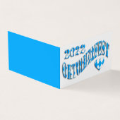 キュートミニパーティの招待状オクトーバーフェスト2022 名刺 (外部)