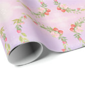 キュートミニフラワーリース ラッピングペーパー (ロールコーナー)