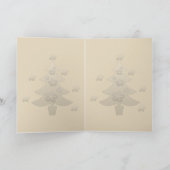 キュートメリークリスマスデニムツリーカード シーズンカード (内部)