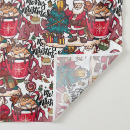 キュートメリークリスマスホリデーフェスティバル タペストリー