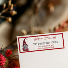 キュートメリー素朴クリスマス格言差出人住所 ラベル