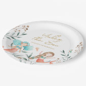 キュートメルメイズ誕生日 ペーパープレート (アングル)