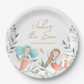 キュートメルメイズ誕生日 ペーパープレート (正面)