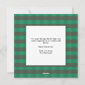 キュートモダンお洒落クリスマスタイプ シーズンカード (裏面)