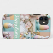 キュートモダンイースターコラージュPastelスクラップブック写真 Case-Mate iPhoneケース (裏面(横))