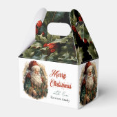 キュートモダンウォーターレトロクラシックサンタクロース フェイバーボックス (裏面サイド)